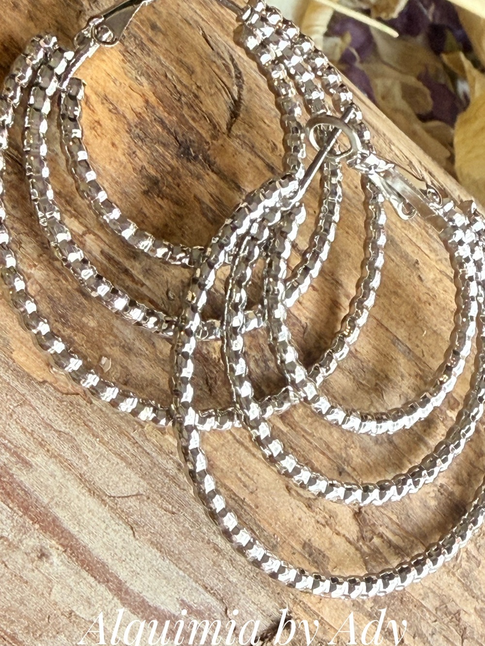 Alquimia Layered Silver-Tone Multi Hoop Earrings